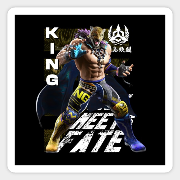 KING (Tekken 8) Magnet by wenderinf